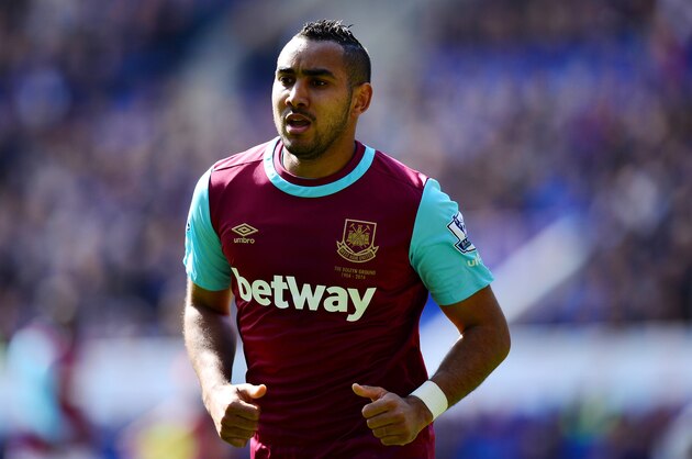 LEICESTER, ENGLAND - APRIL 17:  Dimitri Payet of West Ham United looks on during the Barclays Premier League match between Leicester City and West Ham United at The King Power Stadium on April 17, 2015 in Leicester, United Kingdom.  (Photo by Dan Mullan/Getty Images)