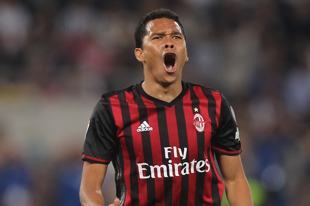ROME, ITALY - MAY 21:  Carlos Bacca of AC Milan reacts during the TIM Cup final match between AC Milan and Juventus FC at Stadio Olimpico on May 21, 2016 in Rome, Italy.  (Photo by Paolo Bruno/Getty Images)