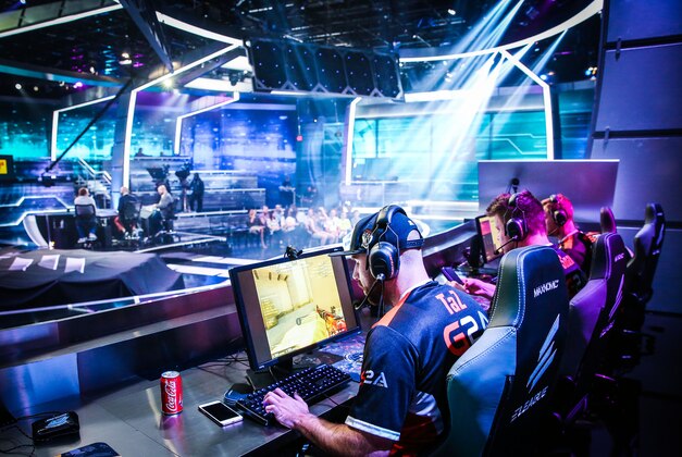 July 13, 2016; Atlanta, GA, USA; Team VIRTUS PRO during week 8 semifinals at Turner Studios. Mandatory Credit: John Nowak/Turner Sports via USA TODAY Sports