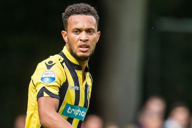 Lewis Baker of Vitesse during the pre-season match between Vitesse Arnhem and Shakhtar Donetsk on July 2, 2016 at Loenermark, The Netherlands.(Photo by VI Images via Getty Images)
