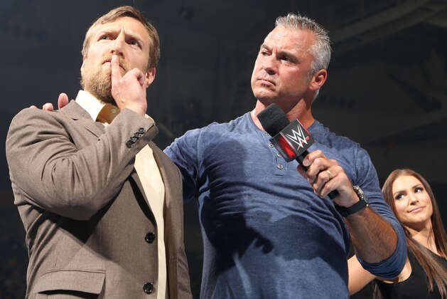 Daniel Bryan, Shane and Stephanie on Raw