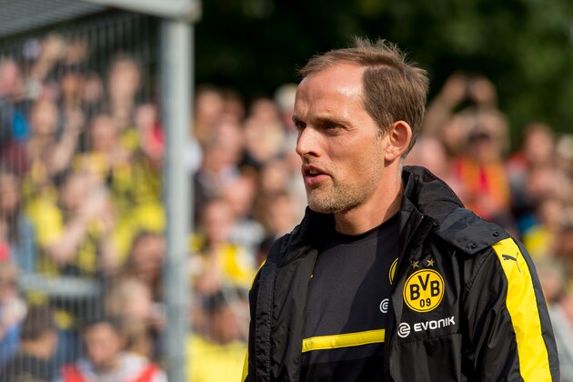 Oer-Erkenschwick, Germany 08.07.2016, Testspiel Spvgg. Erkenschwick - BV Borussia Dortmund, BVB, Trainer Thomas Tuchel (BVB) (Photo by TF-Images/Getty Images)