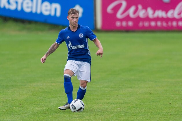 Rheine, Germany 13.07.2016, Testspiel, FC Eintracht Rheine - FC Schalke 04,  Max Meyer (S04)   (Photo by TF-Images/Getty Images)