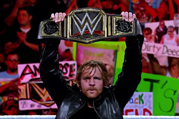 WWE champion Dean Ambrose.