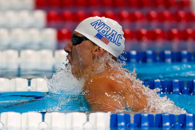 OMAHA, NE - JUNE 26:  Chase Kalisz of the United States competes in the final heat for the Men's 400 Meter Individual Medley during Day One of the 2016 U.S. Olympic Team Swimming Trials at CenturyLink Center on June 26, 2016 in Omaha, Nebraska.  (Photo by Al Bello/Getty Images)