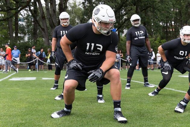 Offensive tackle Josh Myers is Ohio State's top-ranked commit and currently one of three 5-star players a part of the Buckeyes' 2017 class. There's a chance that Ohio State could finish the 2017 recruiting cycle with 10 or more 5-star pledges.