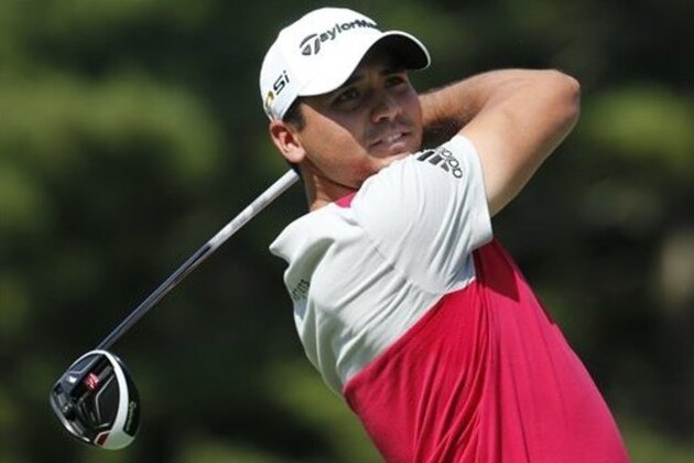 Jason Day watches his tee shot on the 17th hole during the first round of the PGA Championship golf tournament at Baltusrol Golf Club in Springfield, N.J., Thursday, July 28, 2016. (AP Photo/Mike Groll)