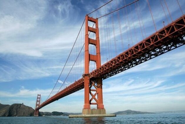 FILE - In this file photo from Nov. 15, 2006, the Golden Gate Bridge is shown in San Francisco. On Friday, June 27, 2014, Golden Gate Bridge officials are expected to approve a funding package for a $76 million suicide barrier. (AP Photo/Eric Risberg, File)