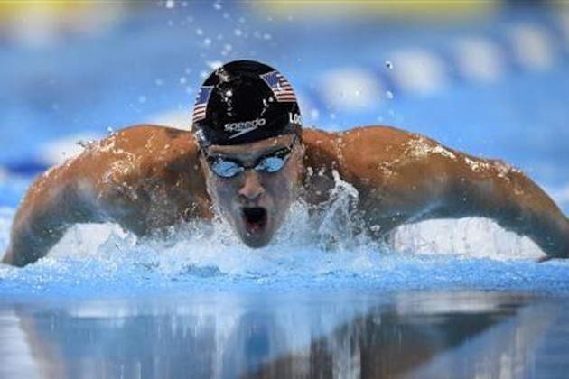 Ryan Lochte swims in the men's 200-meter individual medley final at the U.S. Olympic swimming trials, Friday, July 1, 2016, in Omaha, Neb. Lochte finished in second place. (AP Photo/Mark J. Terrill) Ryan Lochte swims in the men's 200-meter individual medley final at the U.S. Olympic swimming trials, Friday, July 1, 2016, in Omaha, Neb. Lochte finished in second place. (AP Photo/Mark J. Terrill)
