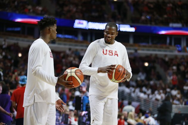 CHICAGO, IL - JULY 29:  Kevin Durant