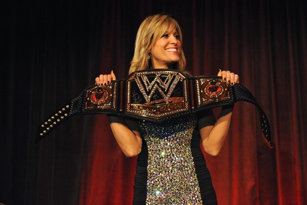 NEW YORK, NY - APRIL 04: Lilian Garcia attends WWE Superstars for Sandy Relief at Cipriani, Wall Street on April 4, 2013 in New York City.  (Photo by Brad Barket/Getty Images for WWE)