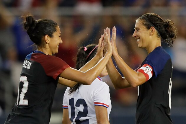 KANSAS CITY, KS - JULY 22:  Christen Press