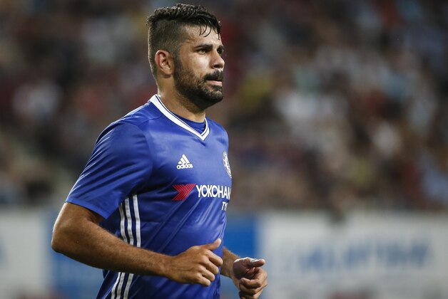 VELDEN, AUSTRIA - JULY 20: Diego Costa of Chelsea looks on during the friendly match between WAC RZ Pellets and Chelsea F.C. at Worthersee Stadion on July 20, 2016 in Velden, Austria. (Photo by Srdjan Stevanovic/Getty Images)