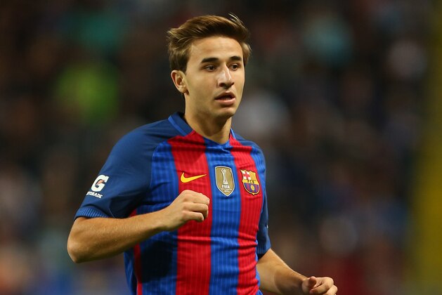 SOLNA, SWEDEN - AUGUST 03: Sergie Samper of FC Barcelona during the International Champions Cup 2016 match between Barcelona and Leicester City at Friends arena on August 3, 2016 in Solna, Sweden. (Photo by Catherine Ivill - AMA/Getty Images)