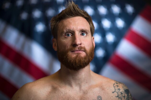 Paralympic swimmer Brad Snyder poses for a portrait at the 2016 Team USA Media Summit, March 9, 2016 in Beverly Hills, California.
The 2016 Summer Olympics will be held in Rio de Janeiro, Brazil August 5-21. / AFP / VALERIE MACON / RESTRICTED TO EDITORIAL USE (Photo credit should read VALERIE MACON/AFP/Getty Images) Paralympic swimmer Brad Snyder poses for a portrait at the 2016 Team USA Media Summit, March 9, 2016 in Beverly Hills, California.
The 2016 Summer Olympics will be held in Rio de Janeiro, Brazil August 5-21. / AFP / VALERIE MACON / RESTRICTED TO EDITORIAL USE (Photo credit should read VALERIE MACON/AFP/Getty Images)