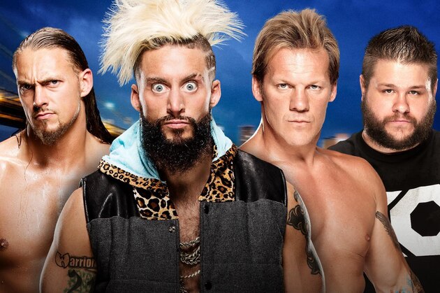 Big Cass, Enzo, Chris jericho and Kevin Owens