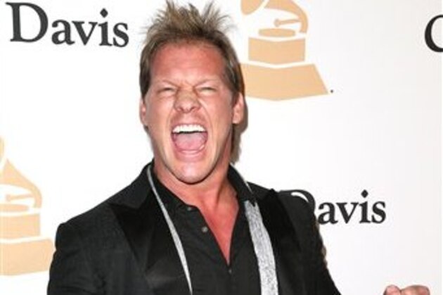 Chris Jericho arrives at the 2016 Clive Davis Pre-Grammy Gala at the Beverly Hilton Hotel on Sunday, Feb. 14, 2016, in Beverly Hills, Calif. (Photo by John Salangsang/Invision/AP)