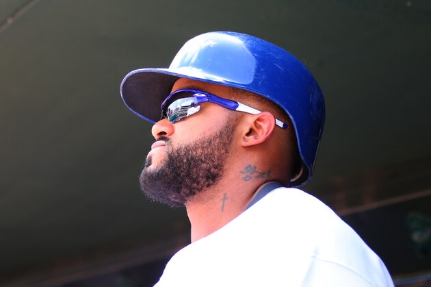 ARLINGTON, TX - JULY 10: Prince Fielder #84 of the Texas Rangers before the start of the game against the Minnesota Twins at Globe Life Park in Arlington on July 10, 2016 in Arlington, Texas. (Photo by Rick Yeatts/Getty Images)