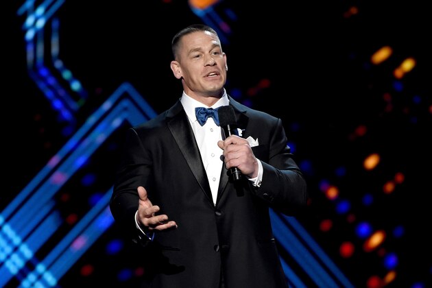 LOS ANGELES, CA - JULY 13:  Host John Cena speaks onstage during the 2016 ESPYS at Microsoft Theater on July 13, 2016 in Los Angeles, California.  (Photo by Kevin Winter/Getty Images)