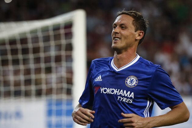 VELDEN, AUSTRIA - JULY 20: Nemanja Matic of Chelsea reacts during the friendly match between WAC RZ Pellets and Chelsea F.C. at Worthersee Stadion on July 20, 2016 in Velden, Austria. (Photo by Srdjan Stevanovic/Getty Images)