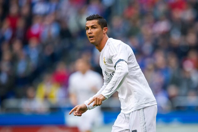 LA CORUNA, SPAIN - MAY 14:  Cristiano Ronaldo of Real Madrid celebrates after scoring a goal during the La Liga match between RC Deportivo La Coruna and Real Madrid CF at Riazor Stadium on May 14, 2016 in La Coruna, Spain.  (Photo by Juan Manuel Serrano Arce/Getty Images)