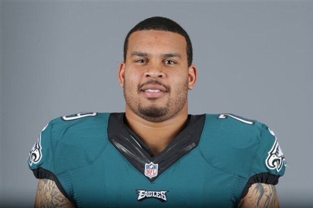 This is a 2016 photo of Brandon Brooks of the Philadelphia Eagles NFL football team. This image reflects the Philadelphia Eagles active roster as of Monday, May 16, 2016 when this image was taken. (AP Photo)
