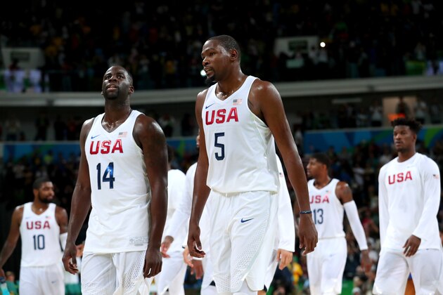 RIO DE JANEIRO, BRAZIL - AUGUST 12:  Kevin Durant