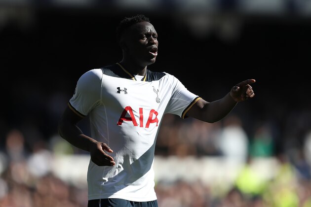 LIVERPOOL, ENGLAND - AUGUST 13: Victor Wanyama of Tottenham Hotspur in action during the Barclays Premier League match between Everton and Tottenham Hotspur at Goodison Park on August 13, 2016 in Liverpool, England. (Photo by Chris Brunskill/Getty Images)