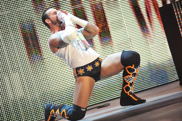 ATLANTA, GA - OCTOBER 31: CM Punk attends the WWE Monday Night Raw Supershow Halloween event at the Philips Arena on October 31, 2011 in Atlanta, Georgia. (Photo by Moses Robinson/Getty Images)