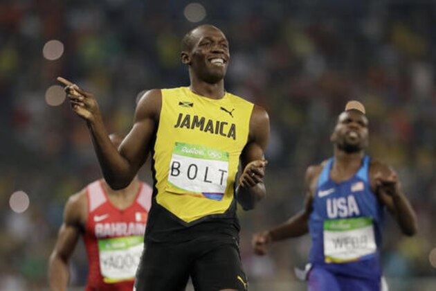 Jamaica's Usain Bolt wins a men's 200-meter semifinal during the athletics competitions of the 2016 Summer Olympics at the Olympic stadium in Rio de Janeiro, Brazil, Wednesday, Aug. 17, 2016. (AP Photo/David J. Phillip)