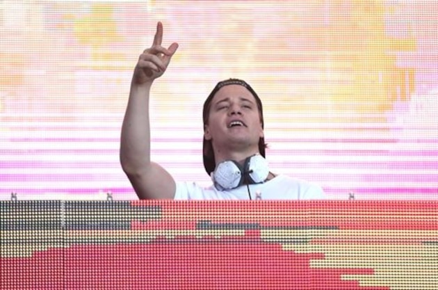 Kygo performs at Wango Tango at StubHub Center on Saturday, May 14, 2016, in Carson, Calif. (Photo by Rich Fury/Invision/AP)