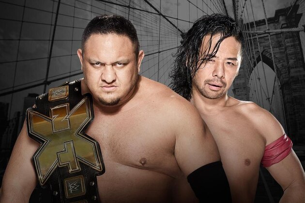 Samoa Joe will defend the NXT title against Shinsuke Nakamura.