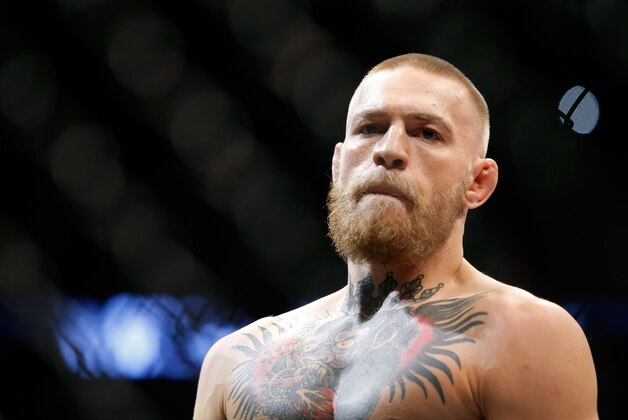 LAS VEGAS, NV - AUGUST 20:  Conor McGregor waits for the start of his welterweight rematch against Nate Diaz at the UFC 202 event at T-Mobile Arena on August 20, 2016 in Las Vegas, Nevada. McGregor won by majority decision.  (Photo by Steve Marcus/Getty Images)