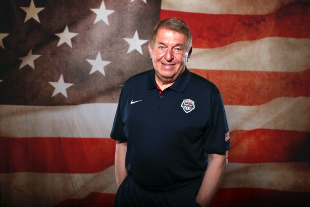 LAS VEGAS, NV - JULY 21: Jerry Colangelo, Managing Director of the USA Basketball, poses for a portrait on July 21, 2016 at the Wynn Las Vegas in Las Vegas, NV. NOTE TO USER: User expressly acknowledges and agrees that, by downloading and or using this photograph, User is consenting to the terms and conditions of the Getty Images License Agreement. Mandatory Copyright Notice: Copyright 2016 NBAE (Photo by Nathaniel S. Butler/NBAE via Getty Images)