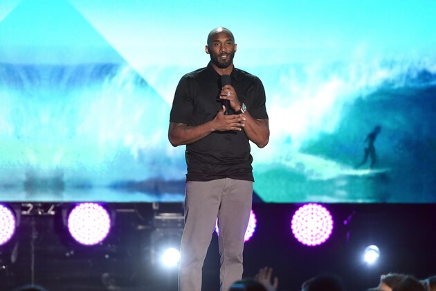 INGLEWOOD, CA - JULY 31:  Former NBA player Kobe Bryant speaks onstage during Teen Choice Awards 2016 at The Forum on July 31, 2016 in Inglewood, California.  (Photo by Kevin Winter/Getty Images)