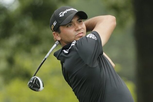 Jason Day watches his tee shot on the 14th hole during the final round of the PGA Championship golf tournament at Baltusrol Golf Club in Springfield, N.J., Sunday, July 31, 2016. (AP Photo/Tony Gutierrez)