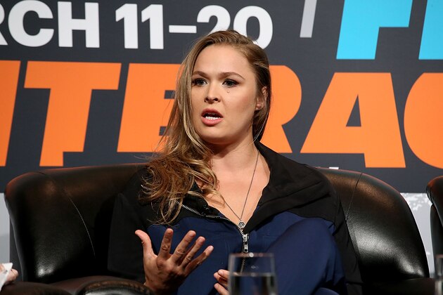 AUSTIN, TX - MARCH 13:  Ronda Rousey attends SXSports at the SXSW Film-Interactive-Music festival at Austin Convention Center on March 13, 2016 in Austin, Texas.  (Photo by Gary Miller/Getty Images)