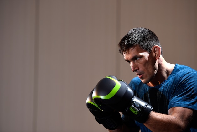 VANCOUVER, BC - AUGUST 25:  Demian Maia of Brazil holds an open workout session for media and fans at the Hyatt Regency Vancouver on August 25, 2016 in Vancouver, Canada. (Photo by Jeff Bottari/Zuffa LLC/Zuffa LLC via Getty Images)