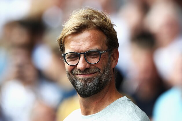 LONDON, ENGLAND - AUGUST 27:  Jurgen Klopp, Manager of Liverpool during the Premier League match between Tottenham Hotspur and Liverpool at White Hart Lane on August 27, 2016 in London, England.  (Photo by Julian Finney/Getty Images)