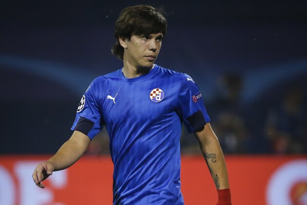 ZAGREB, CROATIA - AUGUST 16: Ante Coric of Dinamo Zagreb looks on during the UEFA Champions League Play-offs First leg match between Dinamo Zagreb and Salzburg at Stadion Maksimir on August 16, 2016 in Zagreb, Croatia. (Photo by Srdjan Stevanovic/Getty Images)
