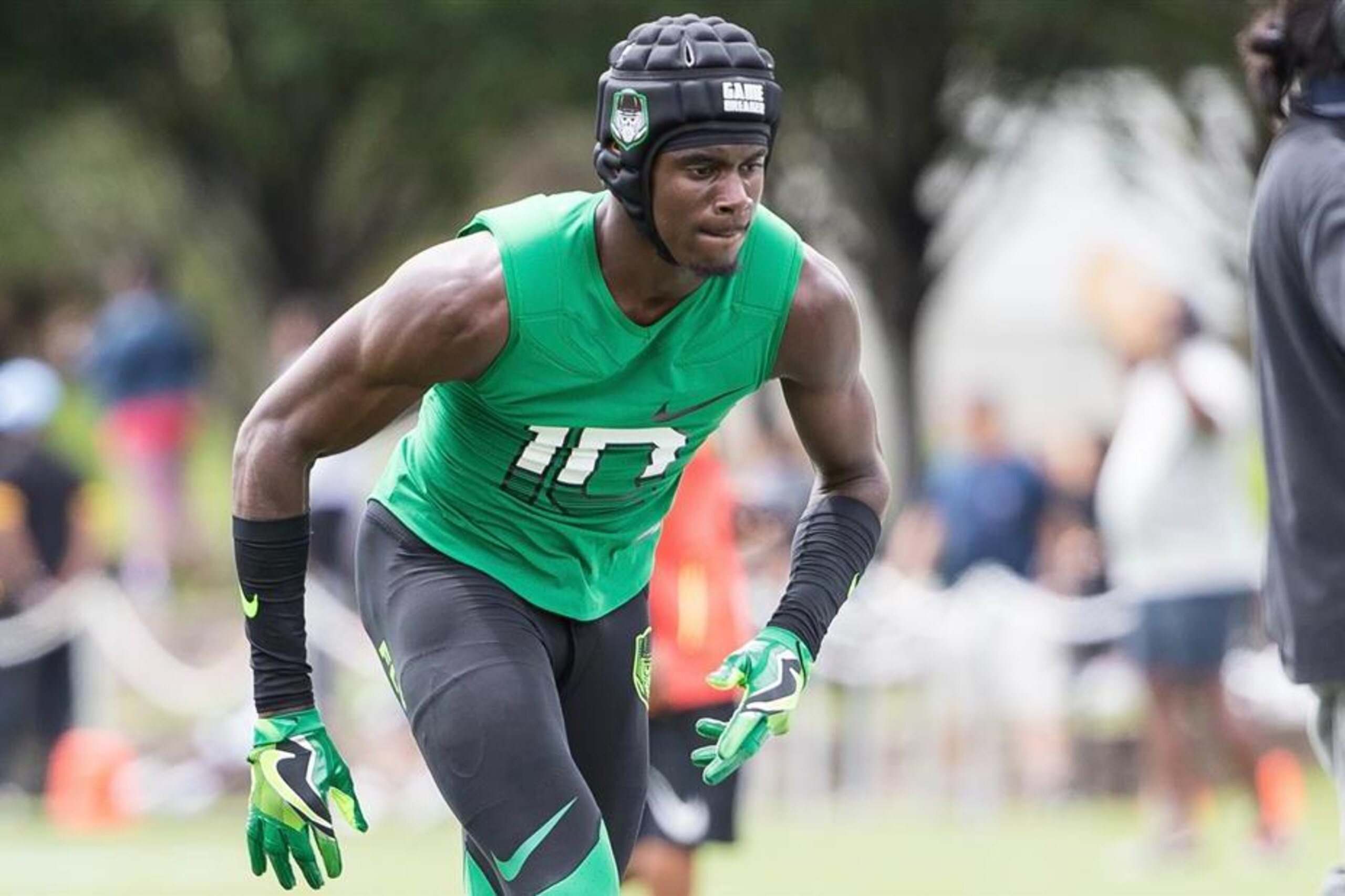 Covington, Georgia, 4-star wide receiver Jeremiah Holloman has 46 reported offers. Although Georgia is believed to be a favorite, he said he's looking to take official visits out of state.