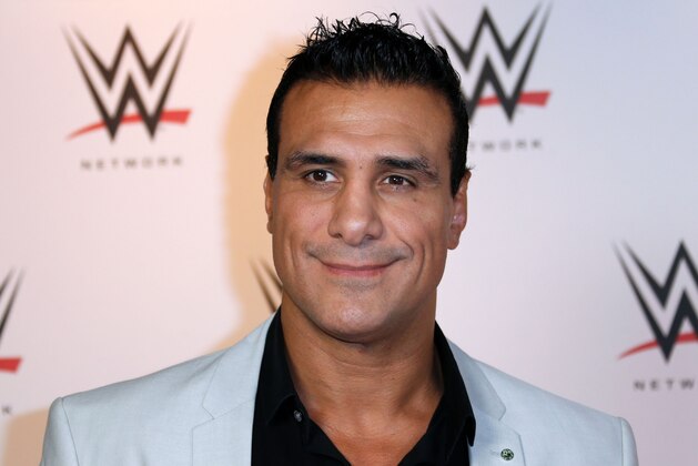Mexican wrestler Alberto Rodriguez known as Alberto Del Rio poses before attending a show at the AccorHotels Arena in Paris, as part of the WrestleMania Revenge Tour, the World Wrestling Entertainment (WWE) European tour, on April 22, 2016 in Paris. / AFP / THOMAS SAMSON        (Photo credit should read THOMAS SAMSON/AFP/Getty Images)