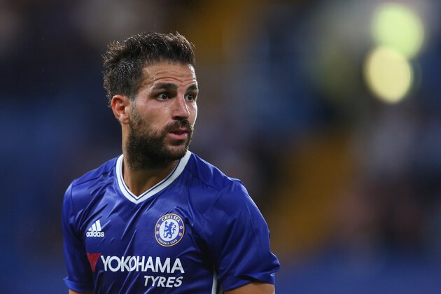 LONDON, ENGLAND - AUGUST 23: Cesc Fabregas of Chelsea during the EFL Cup match between Chelsea and Bristol Rovers at Stamford Bridge on August 23, 2016 in London, England. (Photo by Catherine Ivill - AMA/Getty Images)