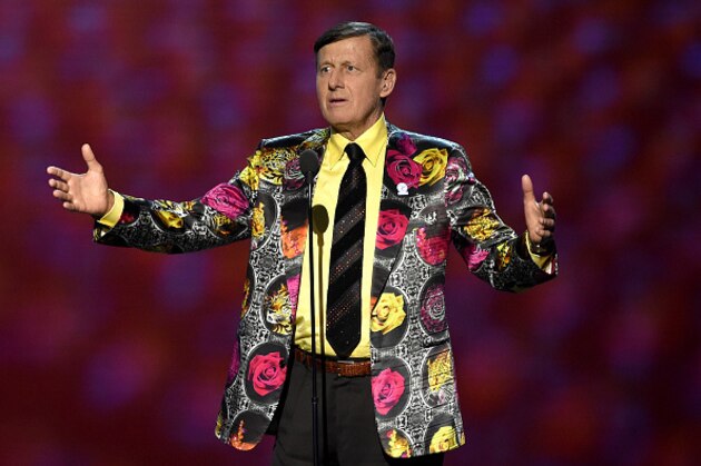 LOS ANGELES, CA - JULY 13:  Honoree Craig Sager accepts the Jimmy V Award for Perserverance onstage during the 2016 ESPYS at Microsoft Theater on July 13, 2016 in Los Angeles, California.  (Photo by Kevin Winter/Getty Images)