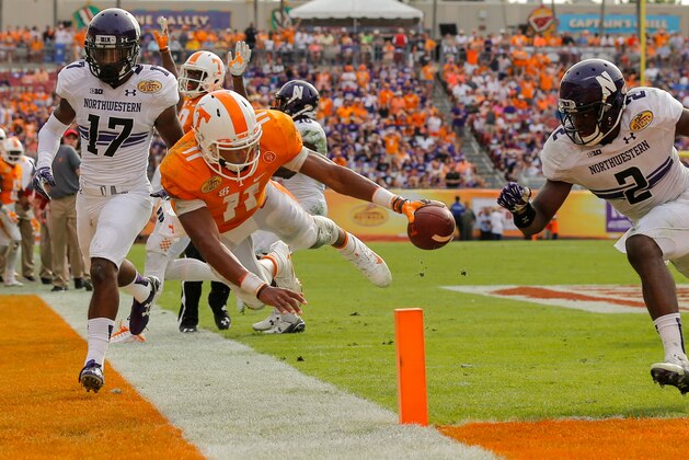 TAMPA, FL - JANUARY 1:  Joshua Dobbs