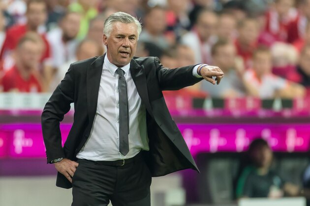 Muenchen, Deutschland, 26.08.2016, Bundesliga, FC Bayern Muenchen - SV Werder Bremen, Cheftrainer Carlo Ancelotti (FCB)   (Photo by TF-Images/Getty Images)