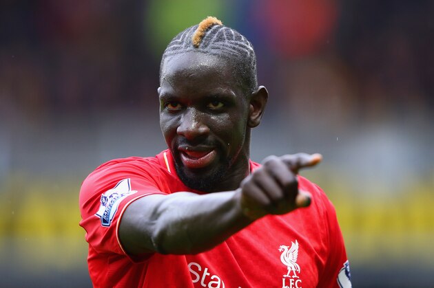 WATFORD, ENGLAND - DECEMBER 20:  Mamadou Sakho of Liverpool points during the Barclays Premier League match between Watford and Liverpool at Vicarage Road on December 20, 2015 in Watford, England.  (Photo by Ian Walton/Getty Images)