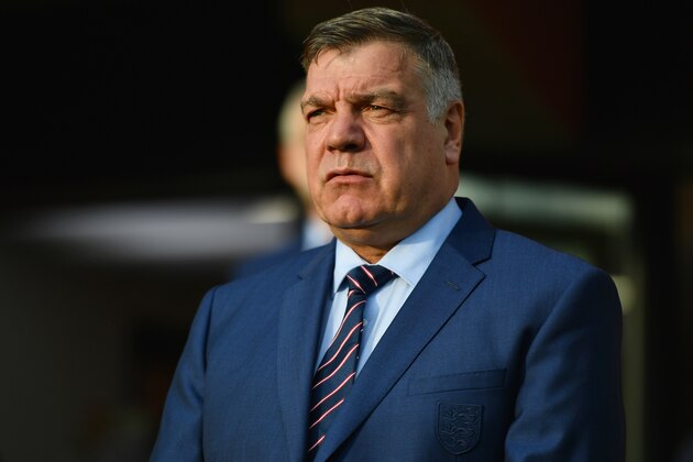 TRNAVA, SLOVAKIA - SEPTEMBER 04:  Sam Allardyce manager of England looks on prior to the 2018 FIFA World Cup Group F qualifying match between Slovakia and England at City Arena on September 4, 2016 in Trnava, Slovakia.  (Photo by Dan Mullan/Getty Images)