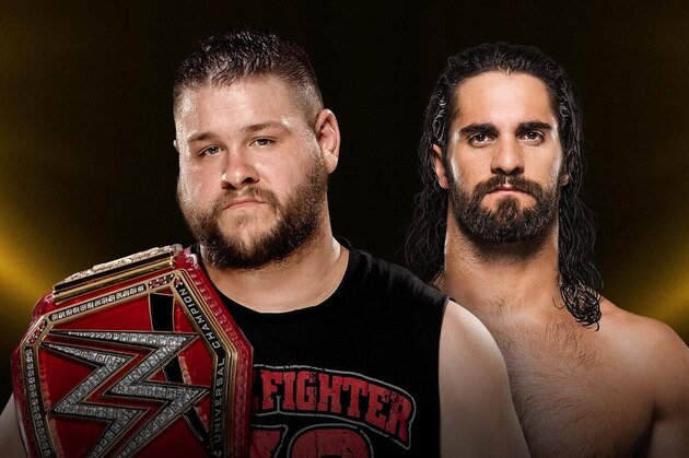 Kevin Owens and Seth Rollins