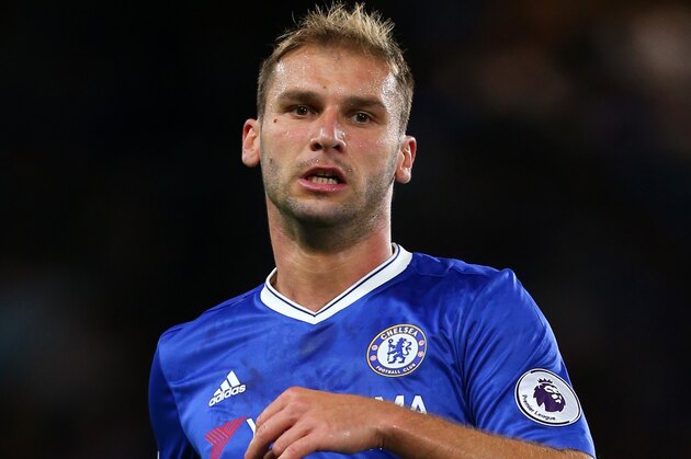 LONDON, ENGLAND - AUGUST 15: Branislav Ivanovic of Chelsea during the Premier League match between Chelsea and West Ham United at Stamford Bridge on August 15, 2016 in London, England. (Photo by Catherine Ivill - AMA/Getty Images)